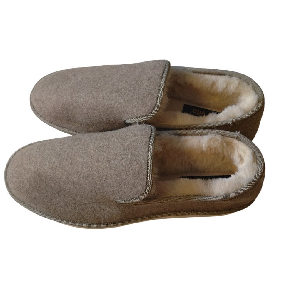 DOLCE VITA WOMEN'S SIZE 10 BEIGE SLIPPERS SLIP ON LINED NEW WITHOUT BOX - Picture 2 of 5